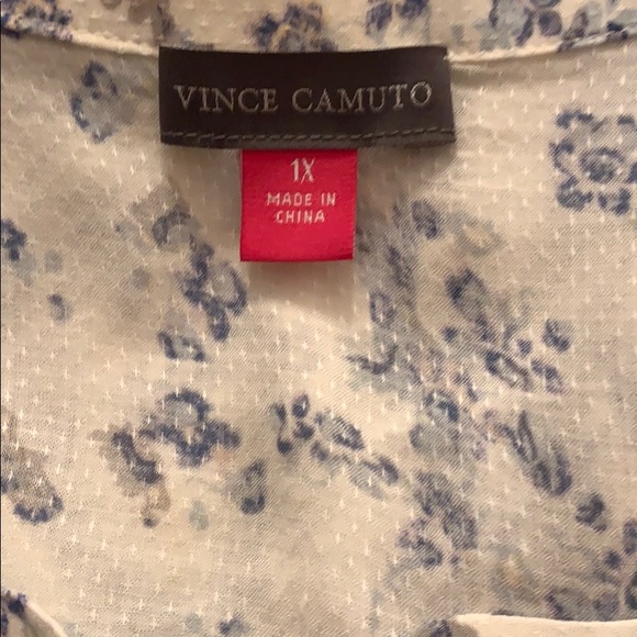 Vince Camuto Long Sleeve Floral Blouse - Picture 8 of 9